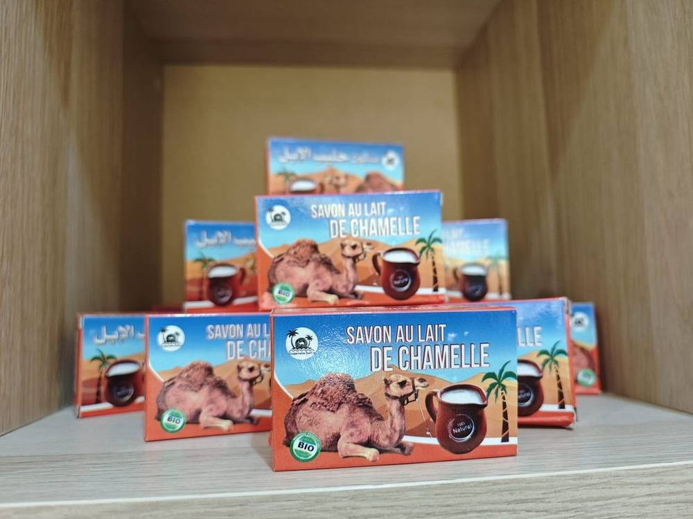 Kamelmilchseife in Originalverpackung